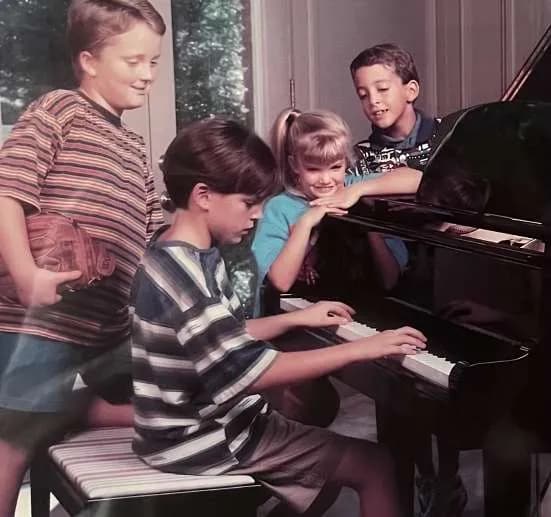 Me playing the piano at 8