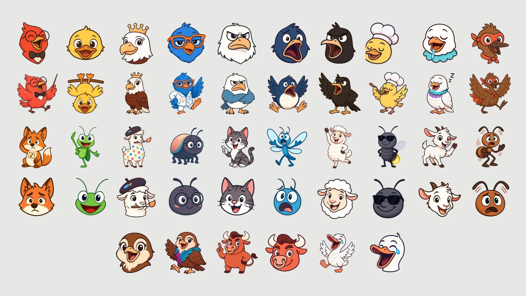 Harmony Farm characters